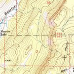 United States Geological Survey Red Creek Reservoir, UT (1971, 24000-Scale) digital map