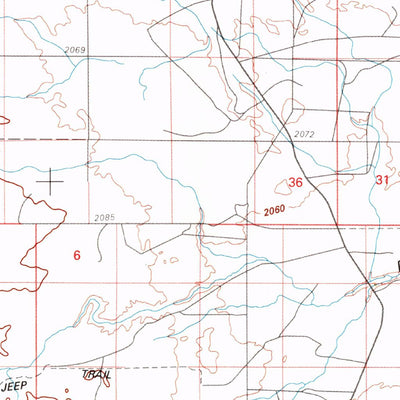 United States Geological Survey Red Desert Basin, WY (1980, 100000-Scale) digital map