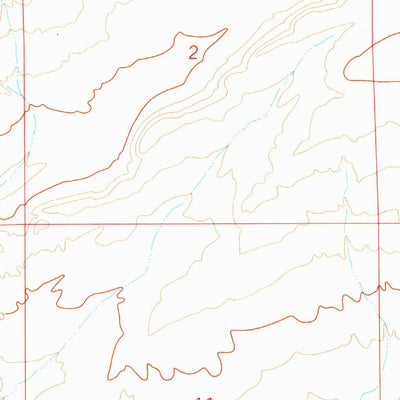 United States Geological Survey Red Desert SW, WY (1970, 24000-Scale) digital map