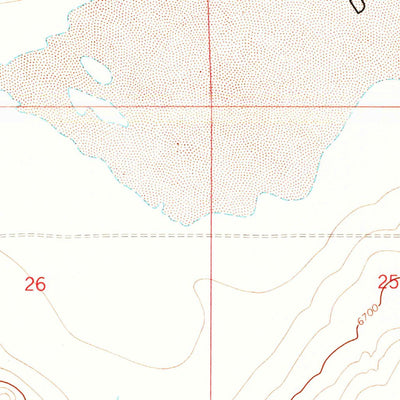 United States Geological Survey Red Desert, WY (1970, 24000-Scale) digital map