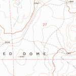 United States Geological Survey Red Dome, UT (1971, 24000-Scale) digital map