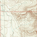 United States Geological Survey Red Gap, WY (1985, 24000-Scale) digital map