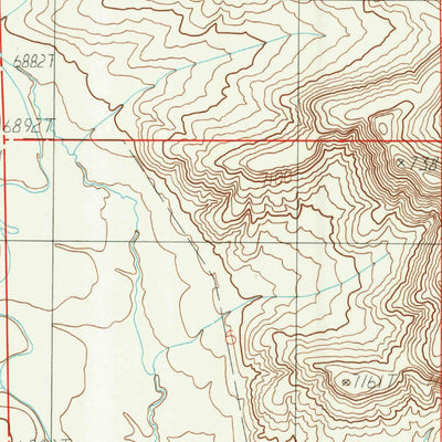 United States Geological Survey Red Gap, WY (1985, 24000-Scale) digital map