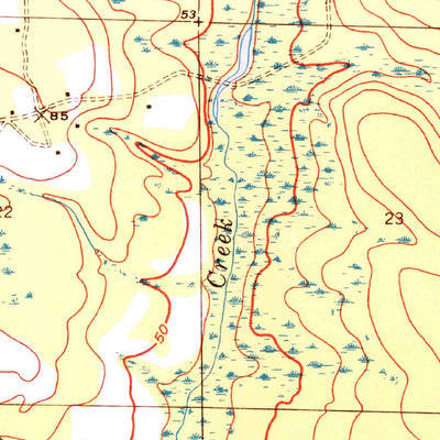 United States Geological Survey Red Head, FL (1945, 24000-Scale) digital map