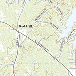 United States Geological Survey Red Hill, AL (2020, 24000-Scale) digital map