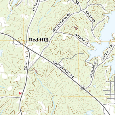 United States Geological Survey Red Hill, AL (2020, 24000-Scale) digital map