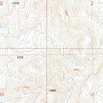 United States Geological Survey Red Hill Ranch, AZ (1981, 24000-Scale) digital map