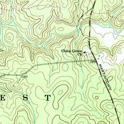 United States Geological Survey Red Hill, SC (1964, 24000-Scale) digital map