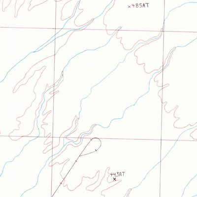 United States Geological Survey Red Hill SW, AZ-CA (1986, 24000-Scale) digital map