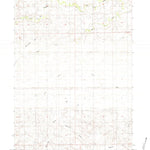 United States Geological Survey Red Hill, WY (1984, 24000-Scale) digital map