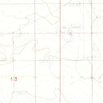 United States Geological Survey Red Hill, WY (1984, 24000-Scale) digital map