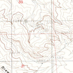 United States Geological Survey Red Hill, WY (1984, 24000-Scale) digital map