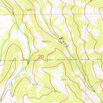 United States Geological Survey Red Hole, UT-WY (1972, 24000-Scale) digital map