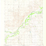 United States Geological Survey Red Horse Creek, OK (1973, 24000-Scale) digital map