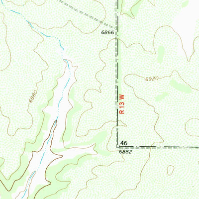 United States Geological Survey Red Horse Gulch, CO (1966, 24000-Scale) digital map