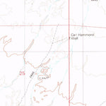 United States Geological Survey Red House Flat East, NV (1980, 24000-Scale) digital map