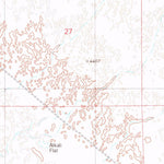 United States Geological Survey Red House Flat East, NV (1980, 24000-Scale) digital map