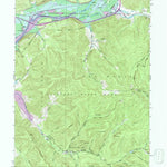 United States Geological Survey Red House, NY (1962, 24000-Scale) digital map