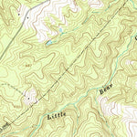 United States Geological Survey Red House, VA (1968, 24000-Scale) digital map