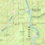 United States Geological Survey Red Ives Peak, ID (1988, 24000-Scale) digital map