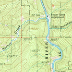 United States Geological Survey Red Ives Peak, ID (1988, 24000-Scale) digital map
