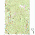 United States Geological Survey Red Ives Peak, ID (1995, 24000-Scale) digital map