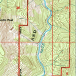 United States Geological Survey Red Ives Peak, ID (1995, 24000-Scale) digital map