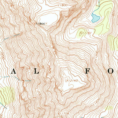 United States Geological Survey Red Knob, UT (1967, 24000-Scale) digital map