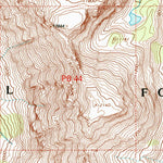 United States Geological Survey Red Knob, UT (1996, 24000-Scale) digital map