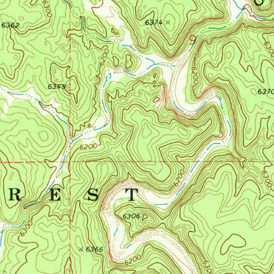 United States Geological Survey Red Knoll, AZ (1970, 24000-Scale) digital map