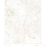 United States Geological Survey Red Lake Flat, AZ (2021, 24000-Scale) digital map