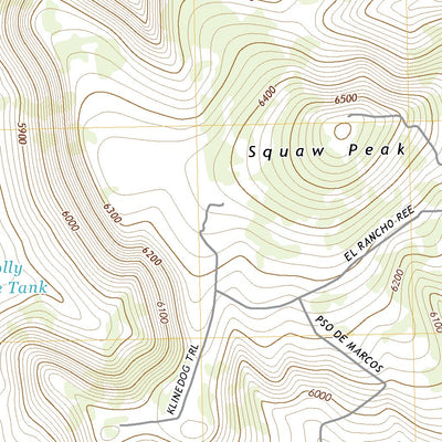 United States Geological Survey Red Lake Flat, AZ (2021, 24000-Scale) digital map