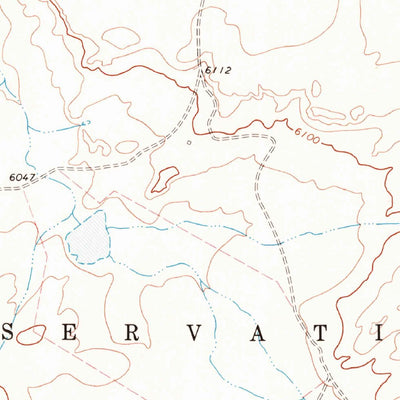 United States Geological Survey Red Lake Well, NM (1970, 24000-Scale) digital map