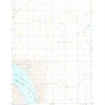 United States Geological Survey Red Lake West, SD (1974, 24000-Scale) digital map