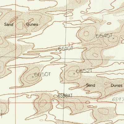 United States Geological Survey Red Lake, WY (1988, 24000-Scale) digital map