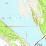 United States Geological Survey Red Leaf, AR-MS (1970, 24000-Scale) digital map
