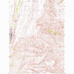 United States Geological Survey Red Lodge East, MT (1969, 24000-Scale) digital map