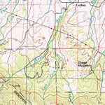 United States Geological Survey Red Lodge, MT-WY (1989, 100000-Scale) digital map