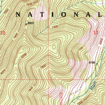 United States Geological Survey Red Lodge West, MT (1996, 24000-Scale) digital map