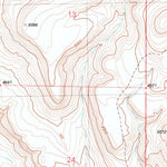 United States Geological Survey Red Lookout Butte, OR (1981, 24000-Scale) digital map