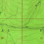 United States Geological Survey Red Meadow Lake, MT (1963, 24000-Scale) digital map