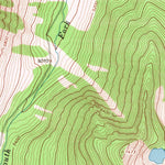 United States Geological Survey Red Meadow Lake, MT (1966, 24000-Scale) digital map
