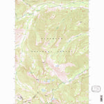 United States Geological Survey Red Meadow Lake, MT (1994, 24000-Scale) digital map