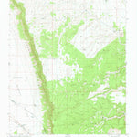 United States Geological Survey Red Mesa, AZ (1981, 24000-Scale) digital map