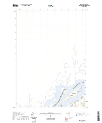United States Geological Survey Red Mills, NY (2023, 24000-Scale) digital map