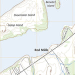 United States Geological Survey Red Mills, NY (2023, 24000-Scale) digital map