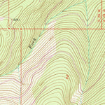 United States Geological Survey Red Mountain, MT (1963, 24000-Scale) digital map