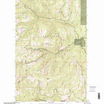 United States Geological Survey Red Mountain, MT (1997, 24000-Scale) digital map