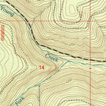 United States Geological Survey Red Mountain, MT (1997, 24000-Scale) digital map
