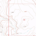 United States Geological Survey Red Mountain, NV (1972, 24000-Scale) digital map